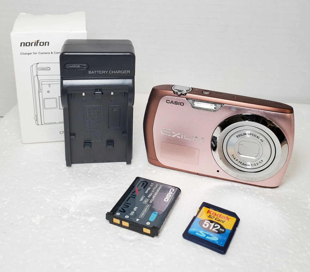 CASIO EXILIM ウェアラブルカードカメラ Casio EXILIM CARD Digital Camera for Sale | Shop New & Used