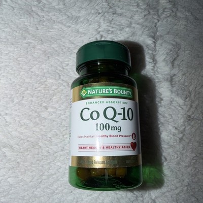 Nature's Bounty ~ CoQ10 Rapid Release Softgels 100 mg ~ 45 Count ~ Exp 05/2028
