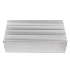 Silver Tone Aluminium Radiator Heatsink 4.33x2.71x1.41 Inch 110x69x36mm