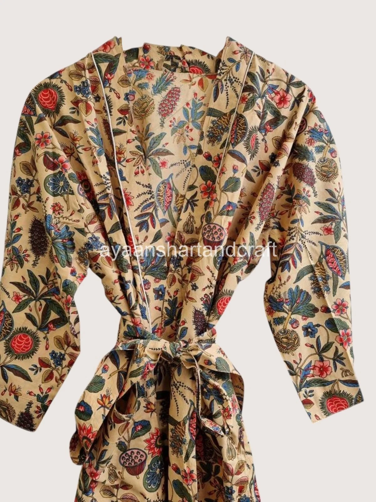 100% Cotton Robe Unisex Bath Spa Soft Hotel Home Wear Lightweight Cotton Robe
Opens in a new window