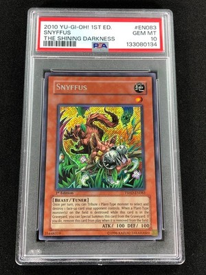 Yugioh 2010 Snyffus 1st TSHD-EN083 PSA 10 Secret Rare! | eBay