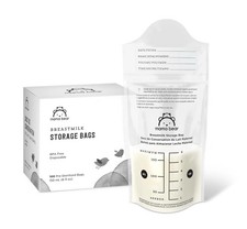 NEW - Mama Bear Breastmilk Storage Bags, 150 Count