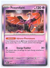 FEZANDIPITI 096/167 HOLO TWILIGHT MASQUERADE POKEMON TCG CARD