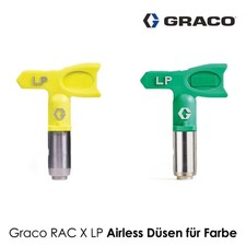 Graco RAC X LP Airless Düsen für Farbe – Fine Finish Niederdruck - wählbar