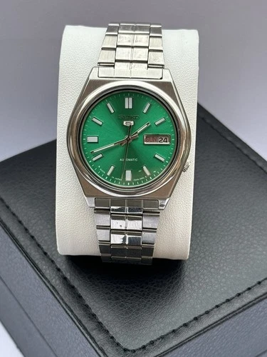 Vintage Seiko 5 Men’s Automatic Watch SNXS 7009 Day/Date