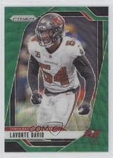 2024 Panini Prizm Green Wave Prizm Lavonte David #272 1l6n