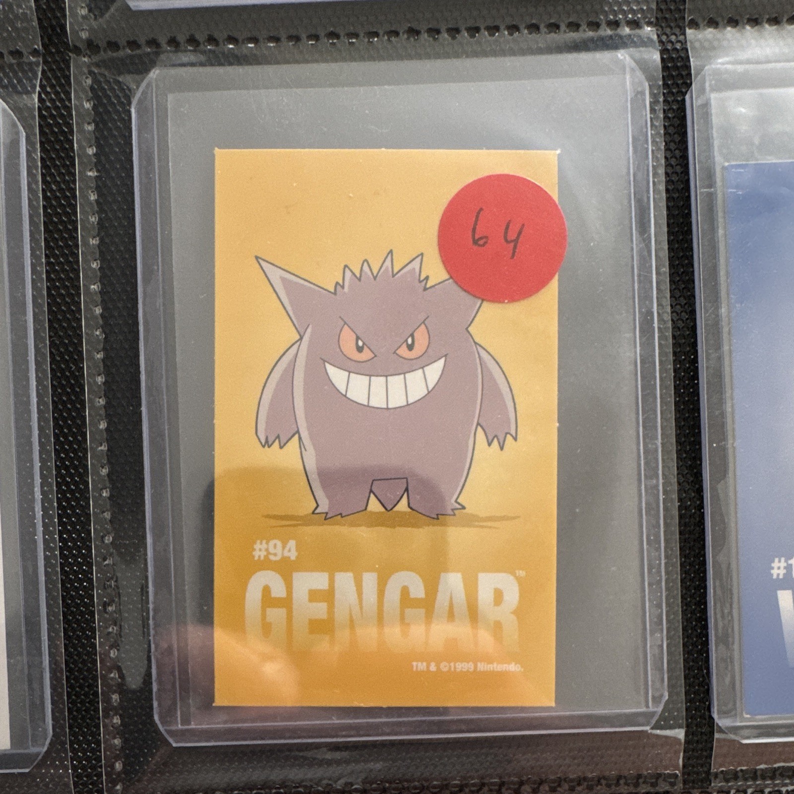 Pocket Monsters Nintendo Gengar #94 Promo Pokemon TCG Card English Regular 1999
