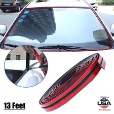 Car Rubber Seals Edge Sealing Strips Auto Roof Windshield Sealant Protector 13ft