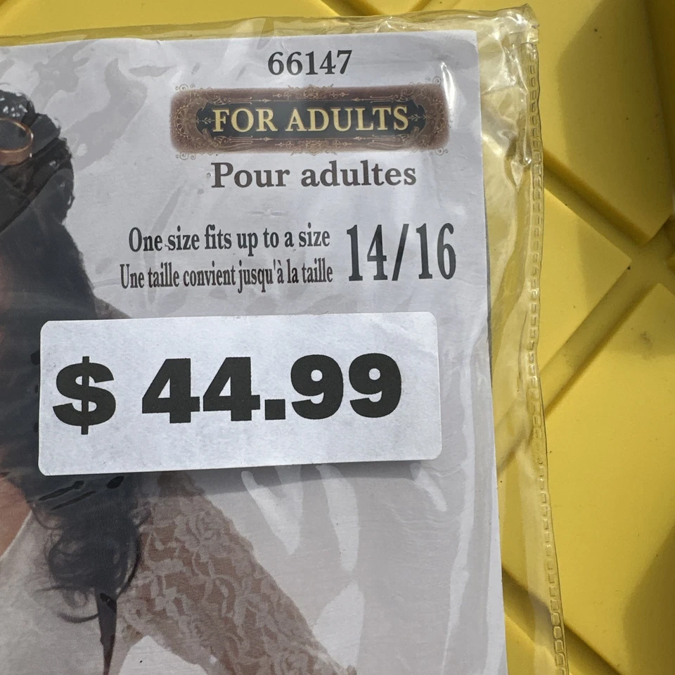 Steampunk Sally Adult Halloween Pirate Festival Costume Fits up to Sz 14-16 - Image 4 of 4