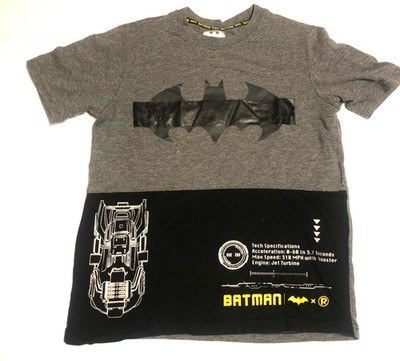 Batman Batmobile Tech Specifications W Gotham City Gear T Shirt Kids Childrens M