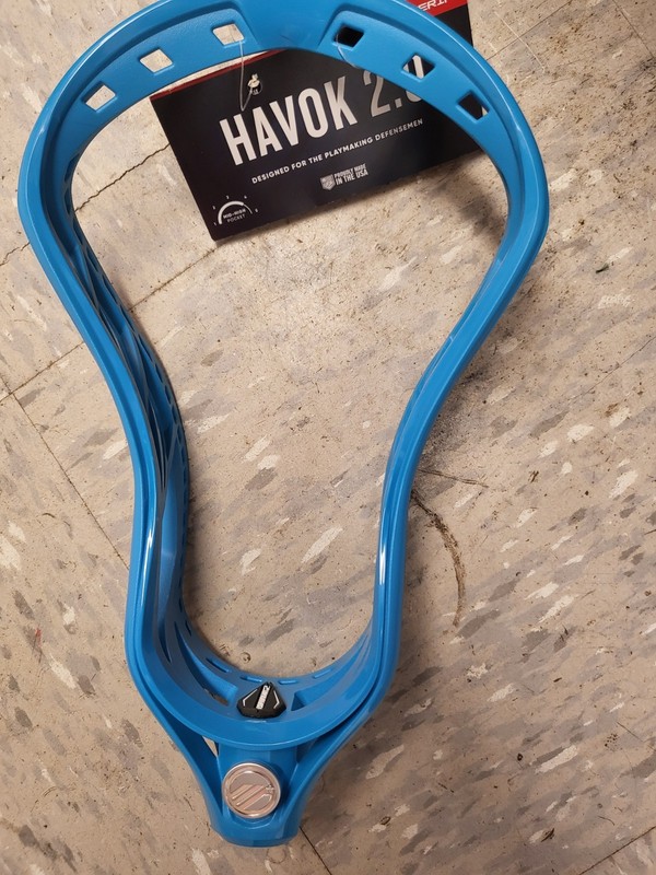 Havok 2 Lacrosse Head hyperlite blue