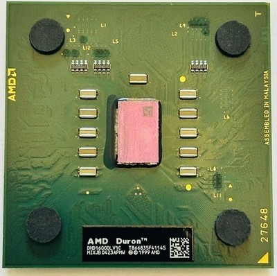 AMD Duron DHD1600DLV1C 1600MHz 1,6GHz Sockel 462 / Sockel A Prozessor / CPU
