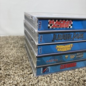 Sega CD Game Lot CIB Tested Lot Of 5 Great Condition 