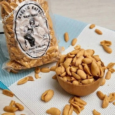 3X Garlic Peanut Tari Bali Kacang Kapri Roasted 300g Balinese