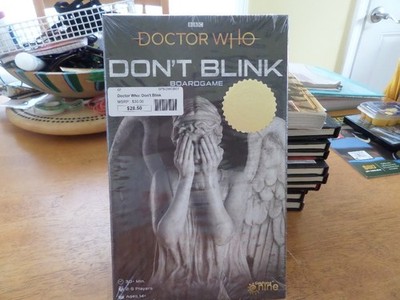 Doctor Who Don't Blink- Board Game BBC Galeforce 9 Ages 14+ Factory Sealed