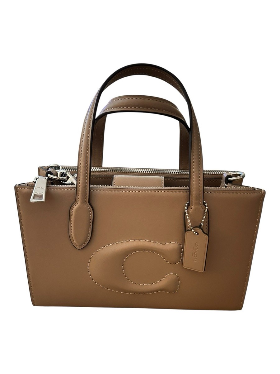 Basketball Klarna Coach Outlet Coach Nina Small Tote Bag Beige
