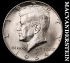 1964-D Silver Kennedy Half Dollar - Choice Gem Brilliant Unc  Lustrous  #K1378
