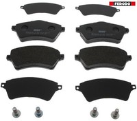 Ferodo FDB1473 Bremsbelagsatz FüR Scheibenbremse Bremsbelagsatz