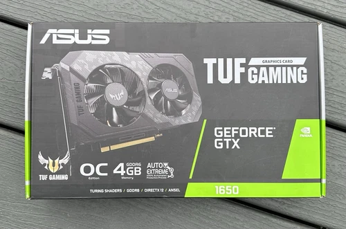 Asus Tuf Gaming Graphic Card GeForce GTX 1650 OC Edition 4gb Memory GDDR6 NEW