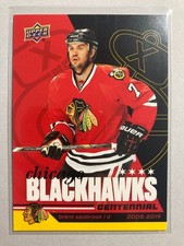 2025-26 Upper Deck Chicago Blackhawks Centennial Yellow #12 Brent Seabrook