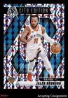 2024-25 Panini Mosaic Mosaic Purple Snakeskin #284 Jalen Brunson 13/24 Knicks