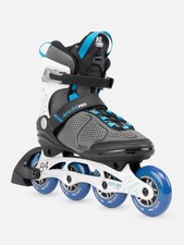 K2 Women's Alexis 84 Pro Inline Skates Grey/Blue Size 7.5 New In Box Never Worn