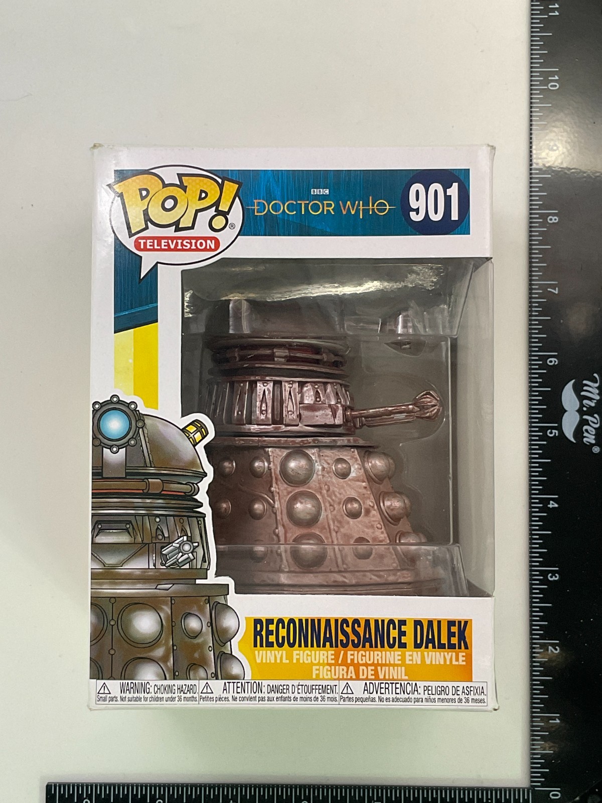 Funko Pop! Television: Reconnaissance Dalek #901 Vinyl Figure +Protector C2