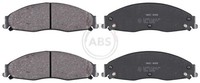 A.B.S. Bremsbelagsatz Scheibenbremse 38921 FüR CTS Cadillac STS AWD
