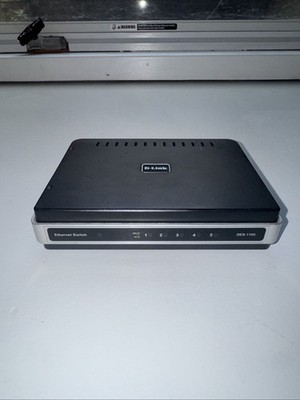 D-Link D Link  DGS-1105 5-Ports Ethernet Switch NO power Adapter