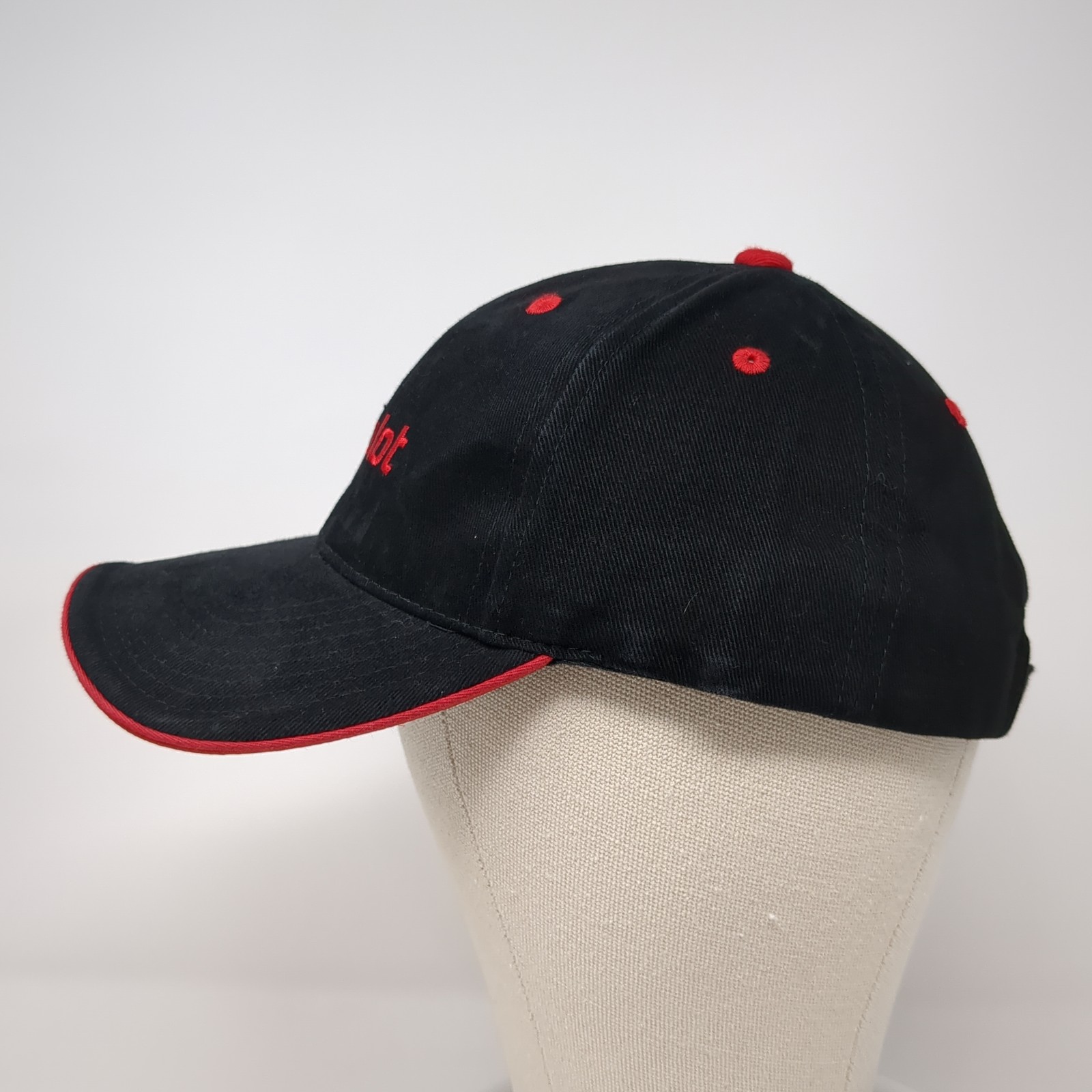 Simplot Strapback Baseball Cap Black One Size Adj… - image 3