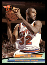 1992-93 Fleer Ultra Herb Williams #324 New York Knicks NBA Basketball