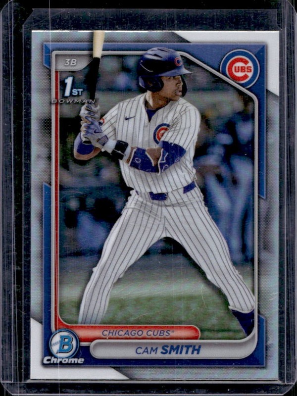 2024 Bowman Draft Cam Smith Chrome Refractor 1st Prospect #BDC-67 Cubs