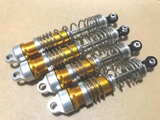 BIG BORE ALUMINUM Shock W/4mm shaft For 1/8 Arrma TYPHON 3S BLX Gold 