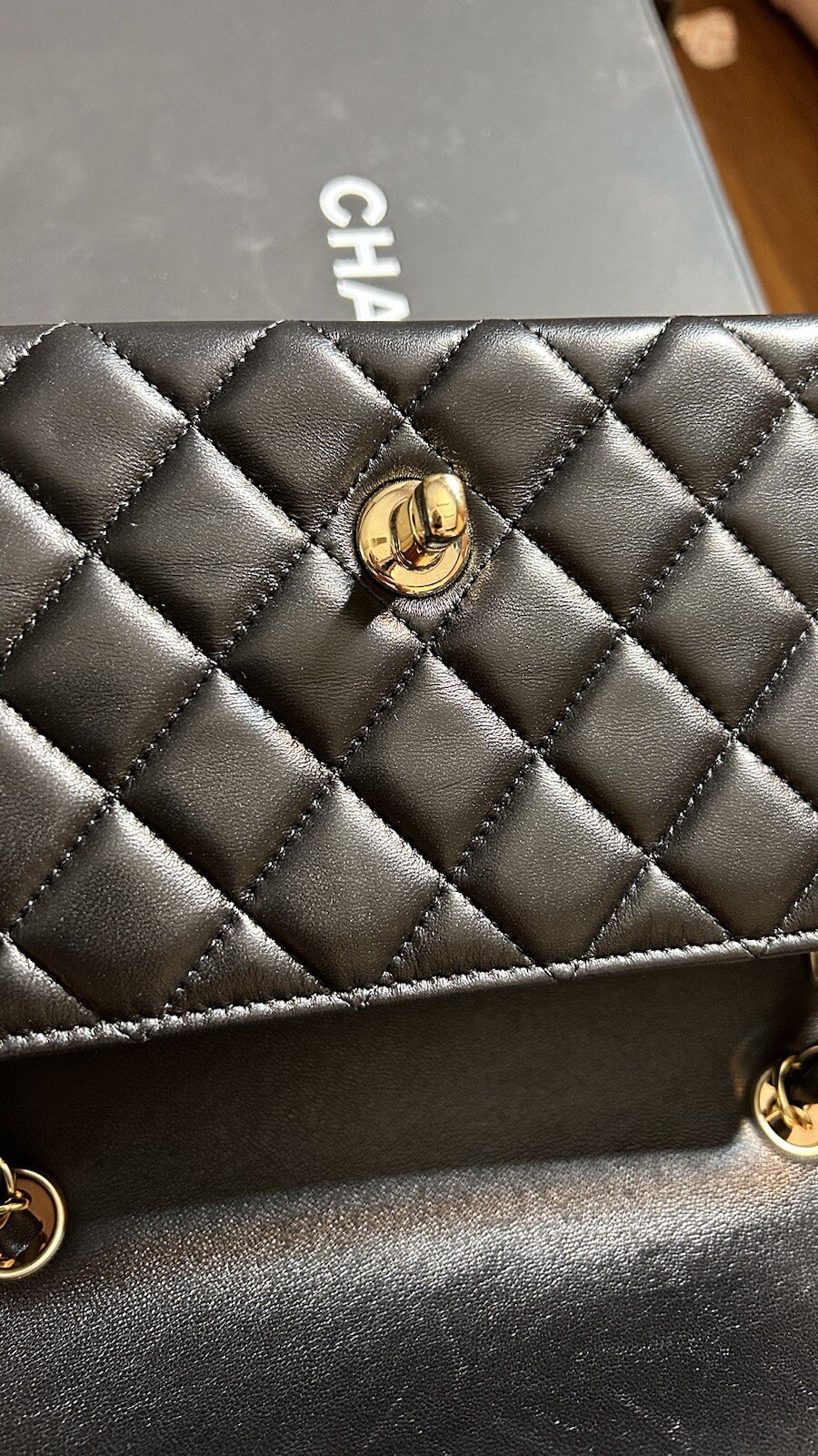 2024 CHANEL Classic Rectangular Quilted Black Lam… - image 16