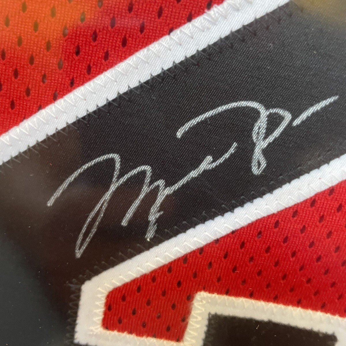 Michael Jordan Signed Mr. June Nike Pro Cut Chicago Bulls Framed