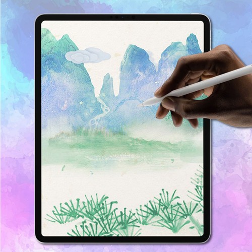For iPad 9 8 7th Gen 10.2'' Detachable Matte Screen Protector With Stylus Pen - Picture 10 of 19