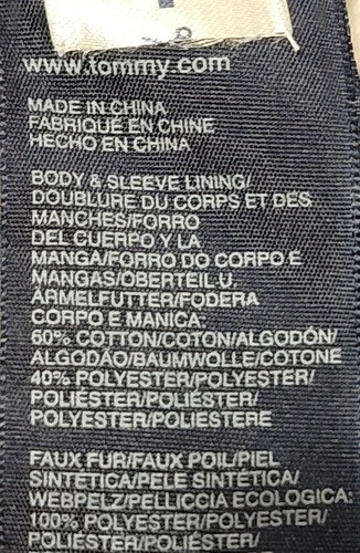 Tommy Hilfiger Hooded Jacket Womans Small - Picture 8 of 9