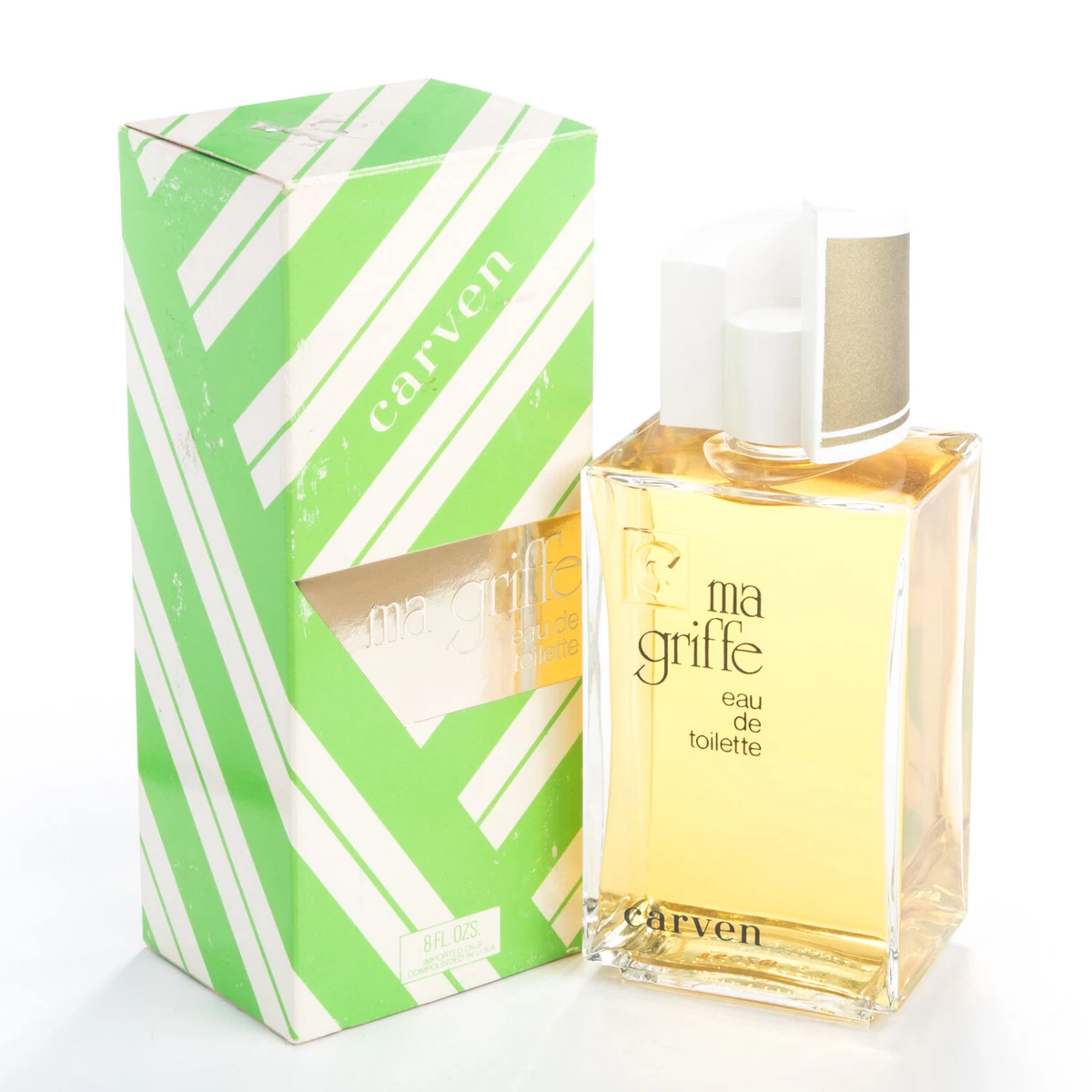 Carven Ma Griffe Eau de Toilette 8OZ 240ml Splash Women EdT Vintage Perfume Box