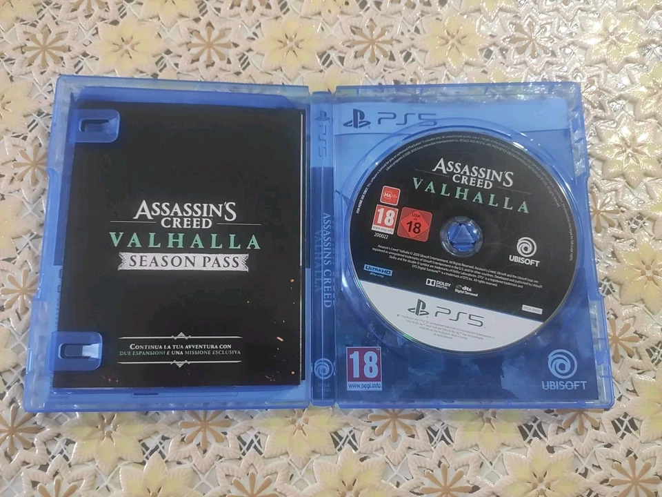 Assassin's Creed: Valhalla Sony PlayStation 5 Ps5 Disco A Specchio, foto 3 di 4