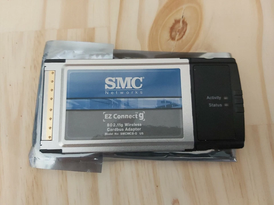 SMC NETWORKING EZ CONNECT G Wireles LAPTOP CARDS PACK OF 5 NEW AS IS IT!!!!!!!!! - Image 2 of 3