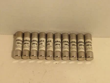 NEW (LOT OF 10) FERRAZ 2M1S 1A 250V TIME DELAY FUSE
