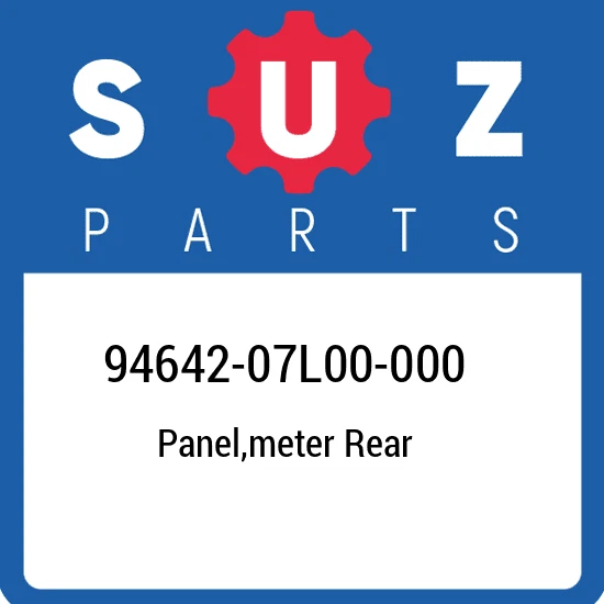 PANEL,METER REAR