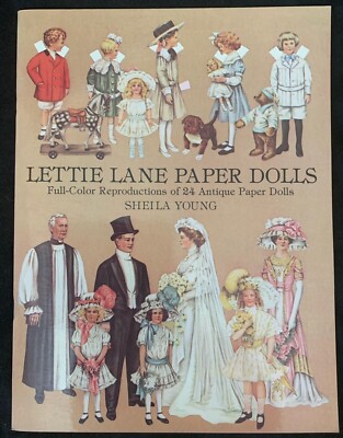 Lettie Lane 1908 Reproduction Paper Dolls Ladies' Home Journal Kestner 171 Daisy