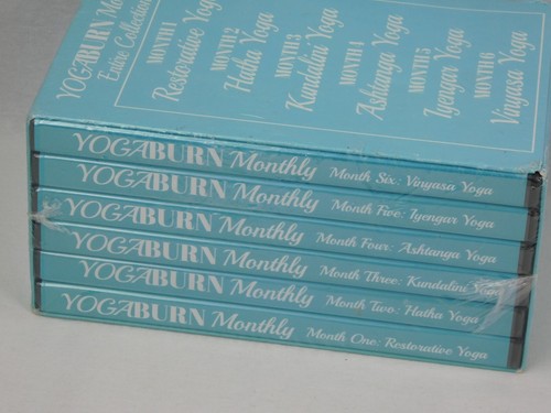 Yoga Bury Monthly Entirre Collection ( 24 Disc) DVD set 6 month plan New Sealed - Picture 3 of 4