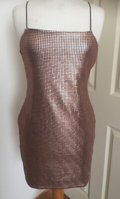 red dress with gold zipper Red & Gold Dress main image 1