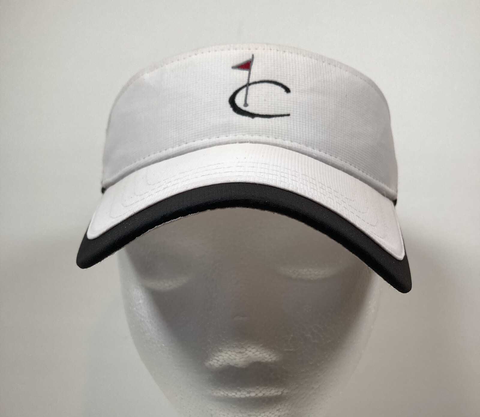 Authentic AHEAD Performance Golf Visor - White W/… - image 2