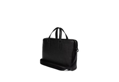 BRAND NEW! COACH Men/Women Graham Structured Briefcase - Pebble