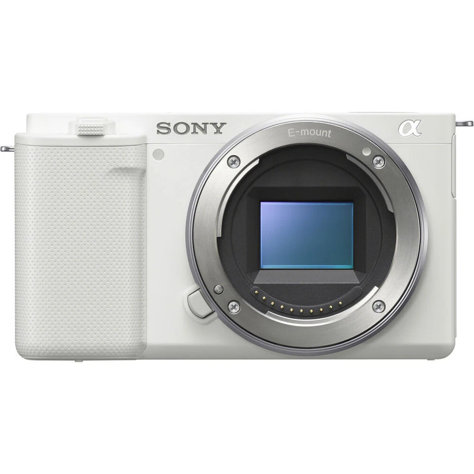Sony ZV-E10 Vlogging Camera - White - 1 Year Warranty - FREE UK Delivery - Image 2 of 4