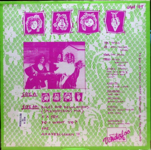 FUZZ BOX We've Got A Fuzz Box And We're Gonna Use It etched EP PUNK 1986 45RPM - Picture 2 of 4