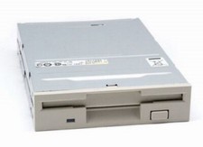 Teac FD-235HF 1.44MB 3.5" Internal Floppy Disk Drive FDD Beige